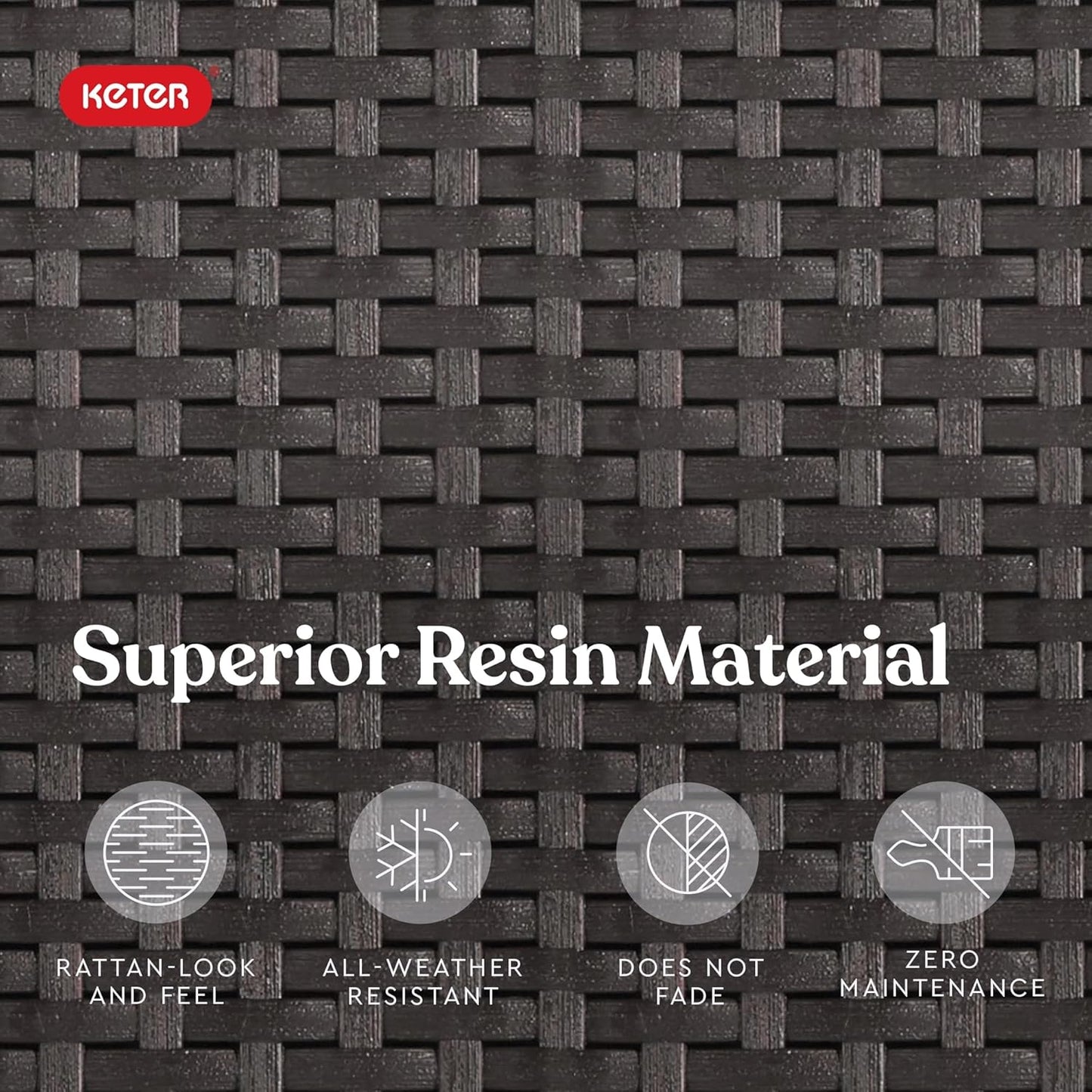 Pacific Cool Bar Outdoor Patio Furniture and Hot Tub Side Table with 7.5 Gallon Beer and Wine Cooler, Espresso Brown