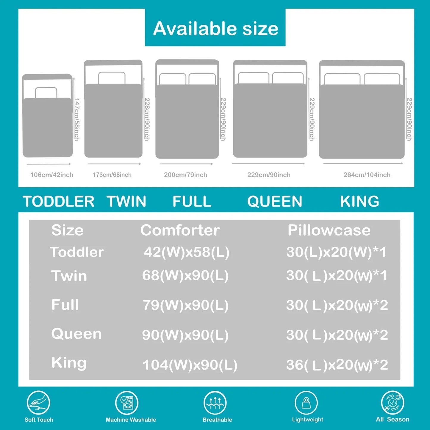 Sea Turtle Comforter Set Kawaii Room Decor, Coastal Beach Themed Bedding Set Twin Size Teen Adult Bedroom, Blue White Stripes Quilt Sea Animal Underwater World down Comforter