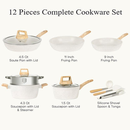 Granite Induction Cookware Set